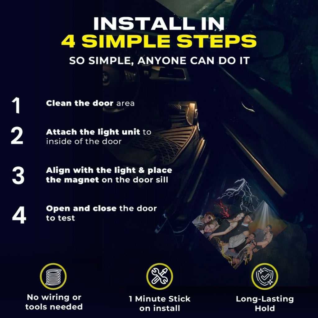 Car Door Projector Light Custom